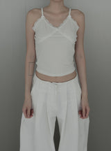 Creme Lace Sleeveless