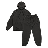 ピグメントコーティドスウェットセットアップ チャコール