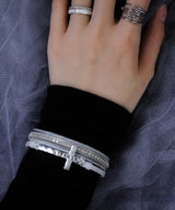 Blessed Cross Layered Bracelet