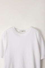 Boxy round T-shitrs (White)