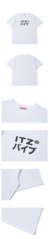 ミックスロゴTシャツ - ホワイト
