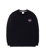 OC Rawberry x QT8 ハートロングスリーブ (Black)