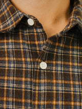 DEE Peach Check Oxford Shirts