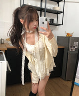 Hien Dot Layered Muffler Set
