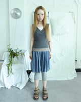 MOMENT PATCH MIX SKIRT