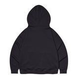 VINTAGE LOGO HOODED T-SHIRT CHARCOAL