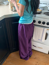 Ritz Wood String Color Nylon Pants