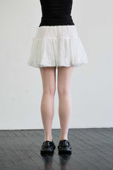 ANNIE BALLOON SKIRT PANTS / WHITE
