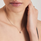 [Go Yunjung, ITZY Yuna Worn] ティアドロップ925シルバーネックレスN045-01H