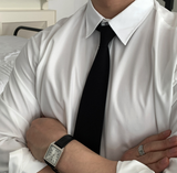 Glass Easy Classic Daily Semi-Overfit Shirt