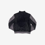 biker suede jumper