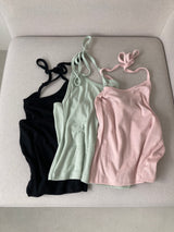 Drop Halter Sleeveless 