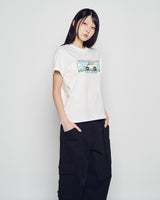 26SSウーマン ハッピー ドライバー ショートスリーブ Tシャツ