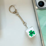 [withsome made] Clover Happiness LED Keycap Keyring (Single Key)