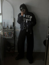 ASCLO D Ring Curve Sweat Pants (3color)