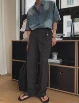 Hush long wide half banding slacks