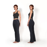 LIDGE LEGGINGS (PURPLE CHARCOAL)