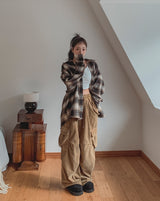 Fog Corduroy Pig Cargo Pants
