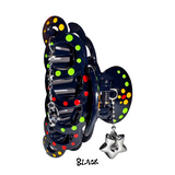 Trippy dot hairpin (4color)