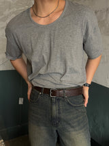 ウェイソフトＵネック半袖Ｔシャツ
