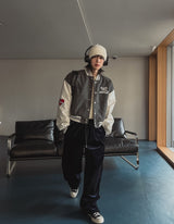 Embler Velvet Track Wide Pants