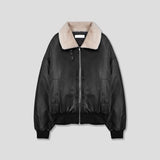 Cropped Aviator Mustang Jacket (2 colors)