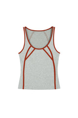 Sporty Line Tank Top (GRAY)