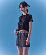 [NF] LETTERING SWEAT PANTS SKIRT_(BLACK)_F24QD872