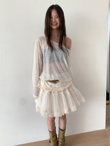 SUN FRINGE LONG SLEEVE (2C)