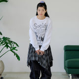 ラブキャッツスウェットシャツ (LIGHT GRAY)