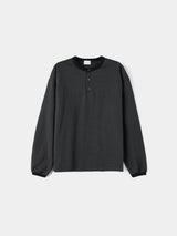 ダンストリップヘンリーTシャツ