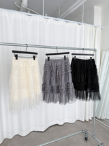 petal sha lace skirts (3color)