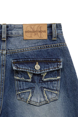 eg pk デニムパンツ (blue)