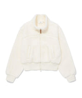 Women’s Sherpa Zip-Up Jacket Ivory