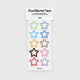oab blur sticker pack star