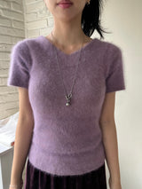 ソフトオーバルロングネックレス