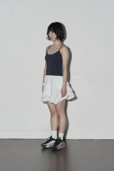 frill skirt (white)