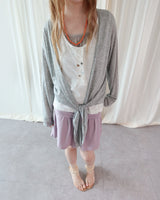 MORE BUTTON SLUB CAMI