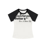 Riel Dot Raglan Tee