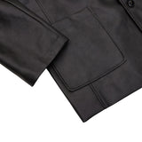 ダンズダディフィットブレザーレザージャケット (UNISEX)