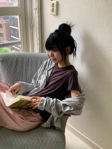 Siana Frill Dot Short Sleeve Tee