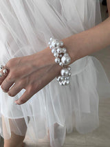 Pearl crochet bracelet
