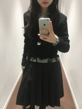 Paper Frill Cardigan (3color)