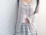 soft lace sleeveless shirt