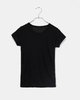 チートンスリムフィットラウンドシースルーTシャツ