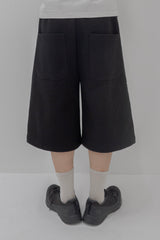 BPT Stitch Bermuda Pants Black