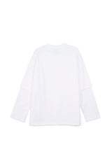 Layered LongSleeve T-shirts_White