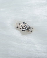 [MADE] lovely rose. double side dot ring