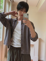 Peak Crop Striped Shirt