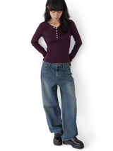 Bana Balloon Wide Denim Pants